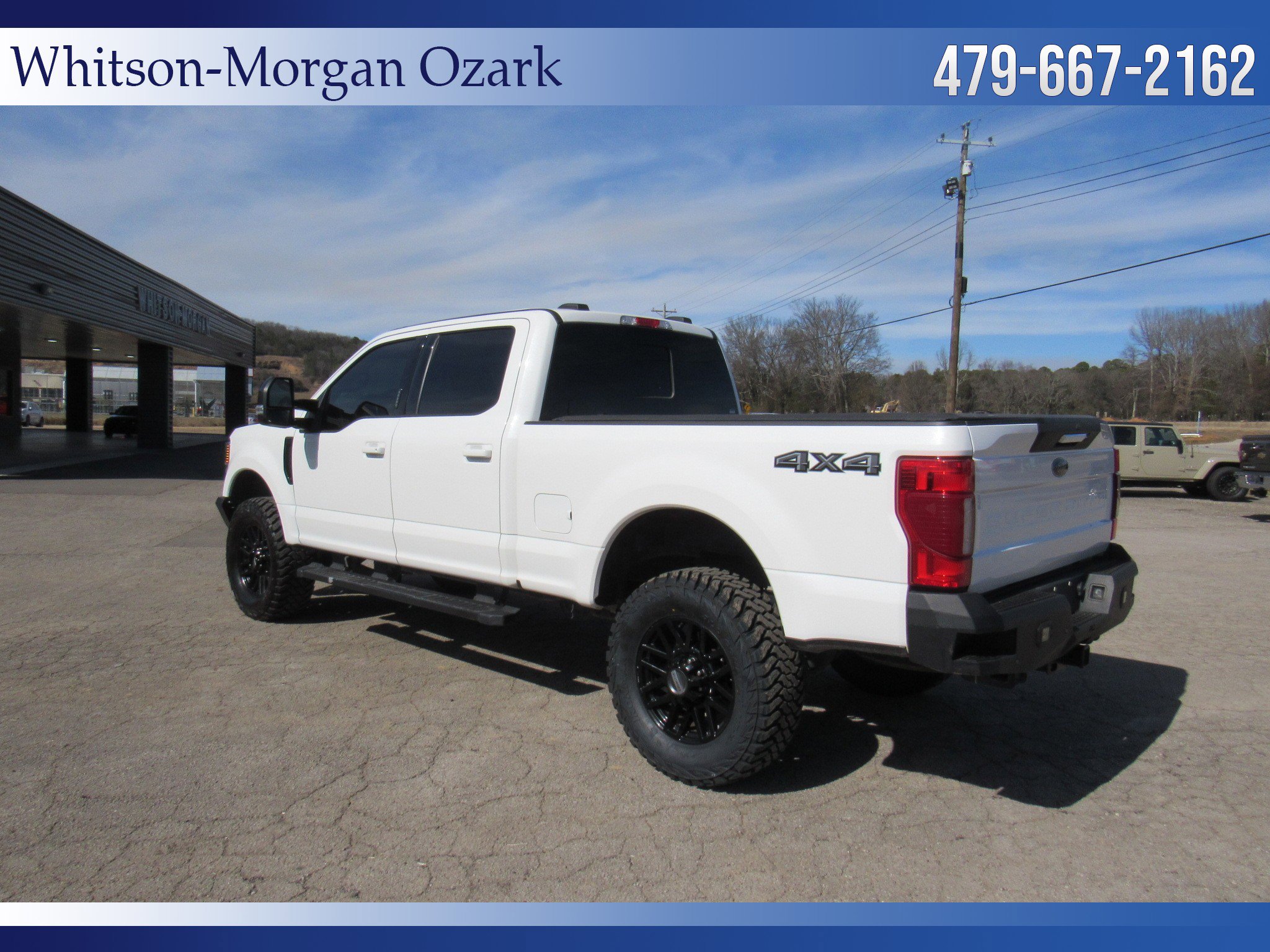 Used 2022 Ford F250 Lariat w/ Black Appearance Package image 9