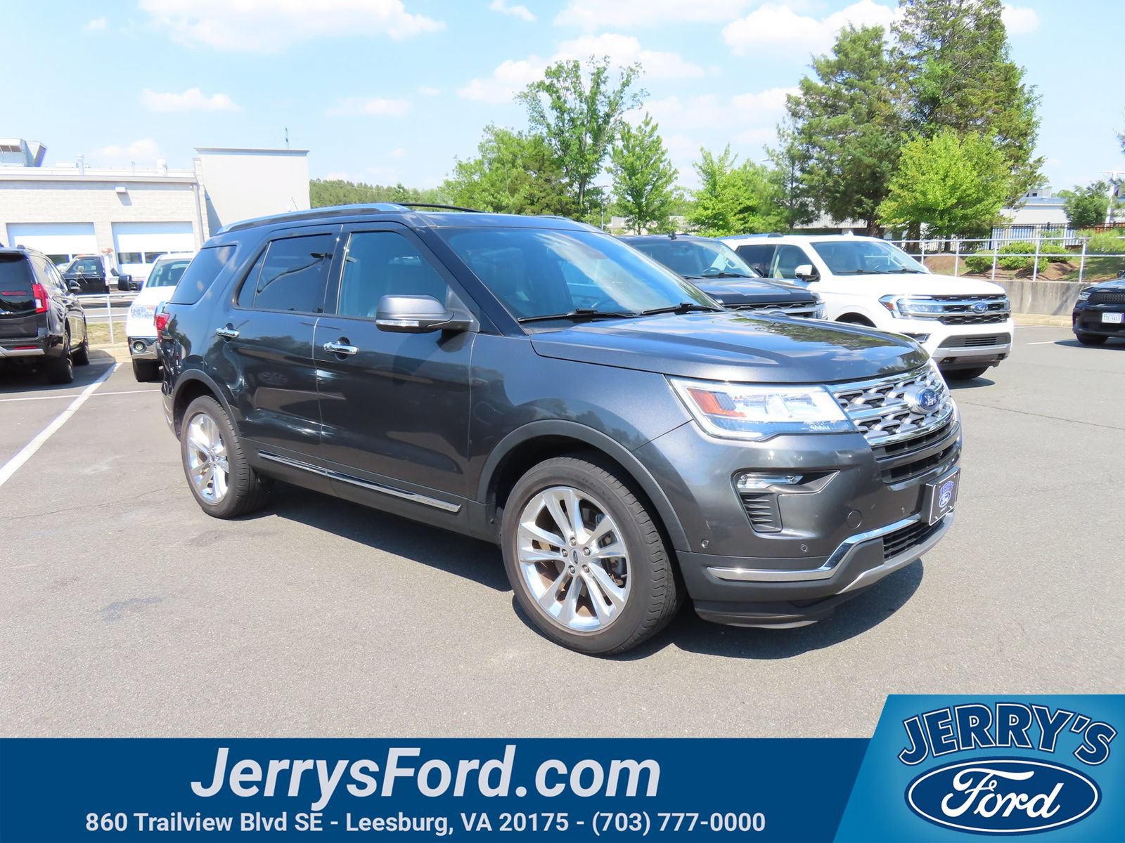 Certified 2018 Ford Explorer Limited w/ Equipment Group 301A AWD/4WD image 1