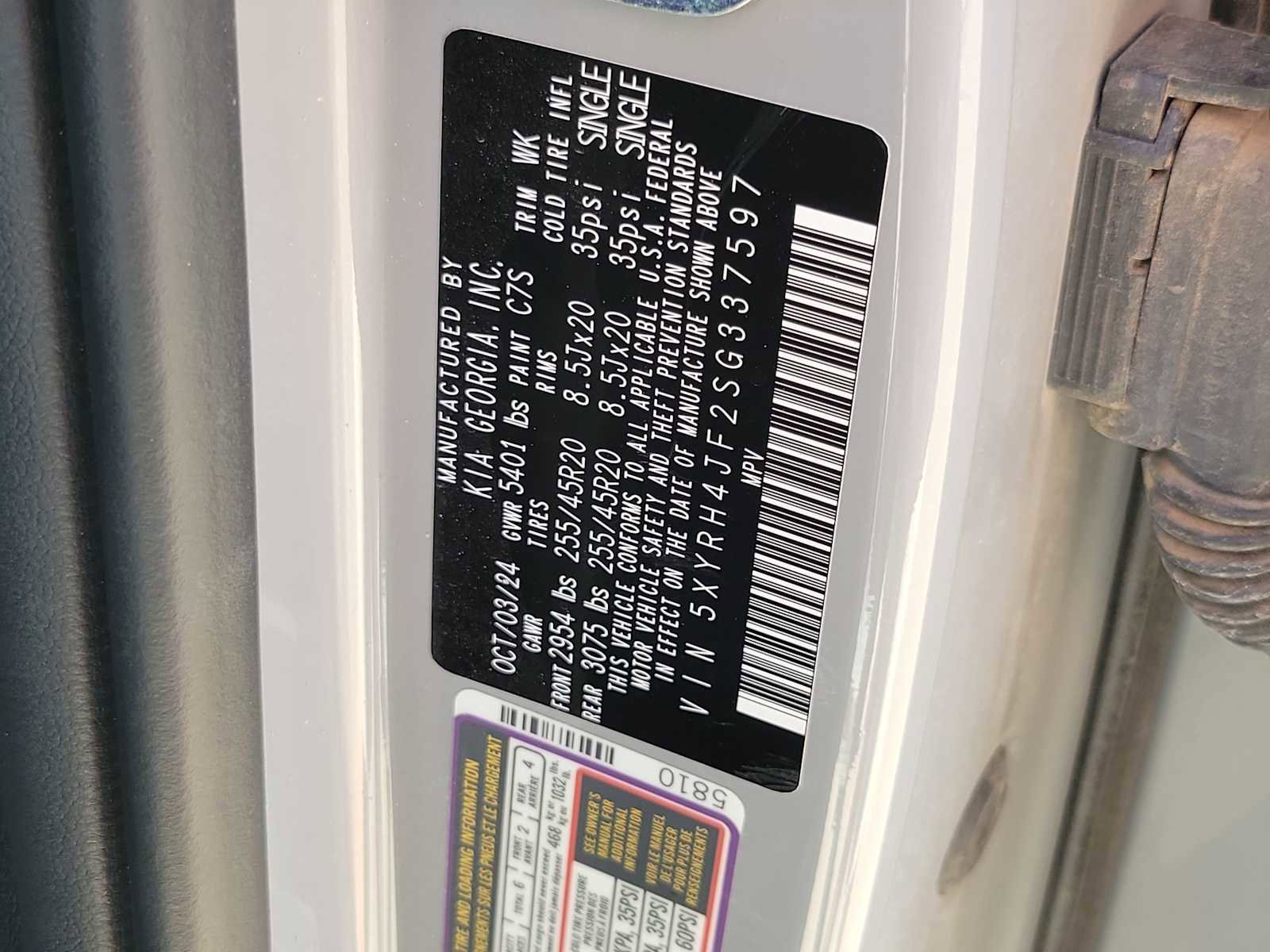 Used 2025 Kia Sorento EX image 25