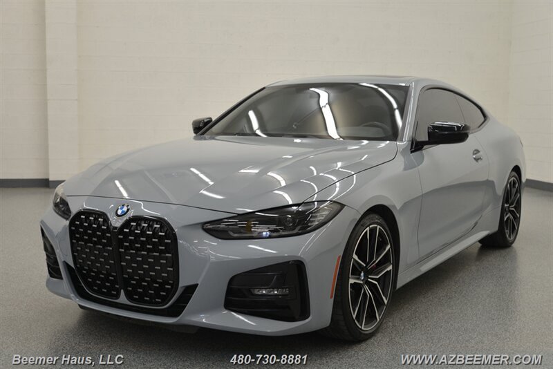 Used 2022 BMW 430i Coupe w/ M Sport Package RWD image 2