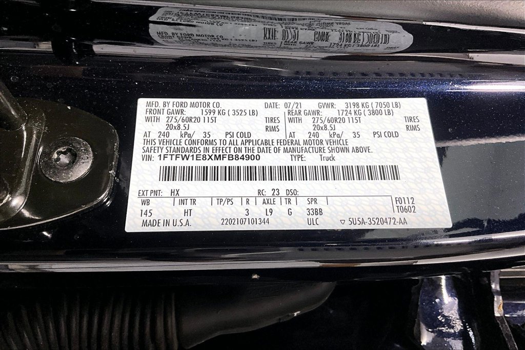 Used 2021 Ford F150 Lariat AWD/4WD image 32