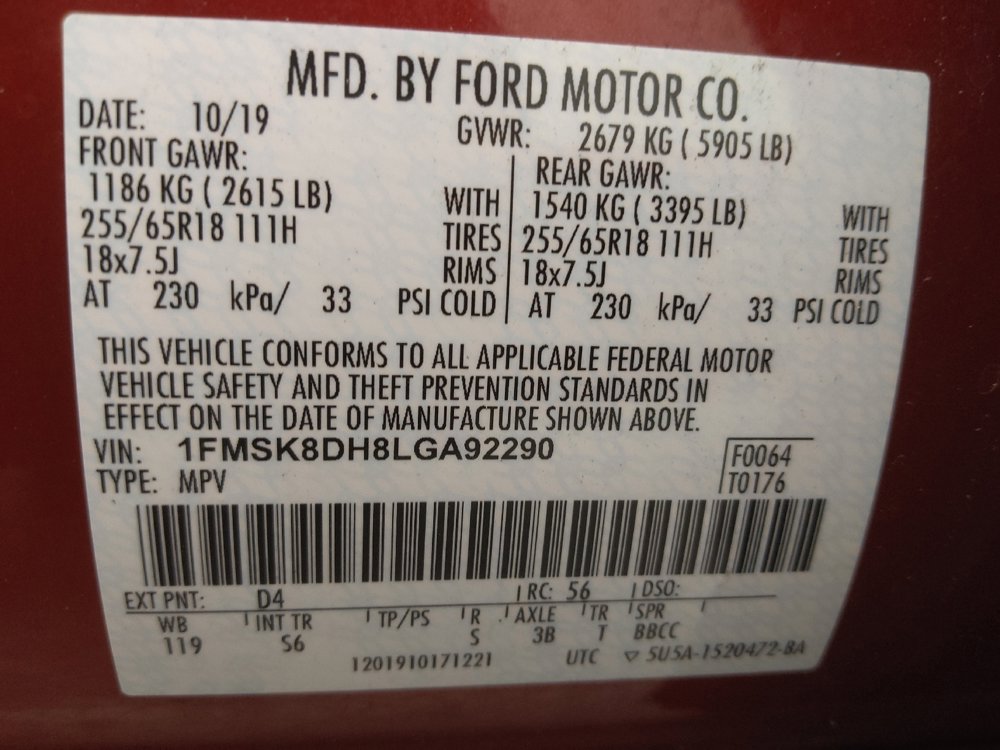 Used 2020 Ford Explorer XLT w/ Equipment Group 202A image 33