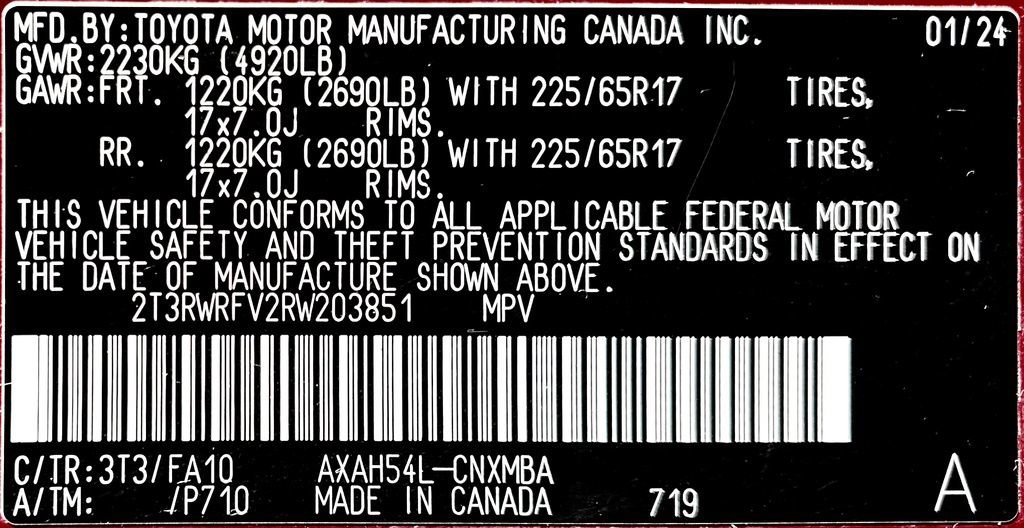 Certified 2024 Toyota RAV4 XLE AWD/4WD image 24