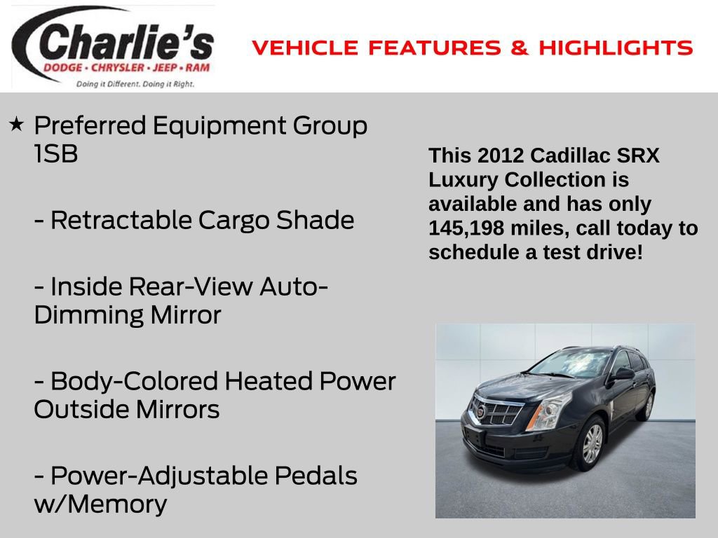 Used 2012 Cadillac SRX Luxury image 12
