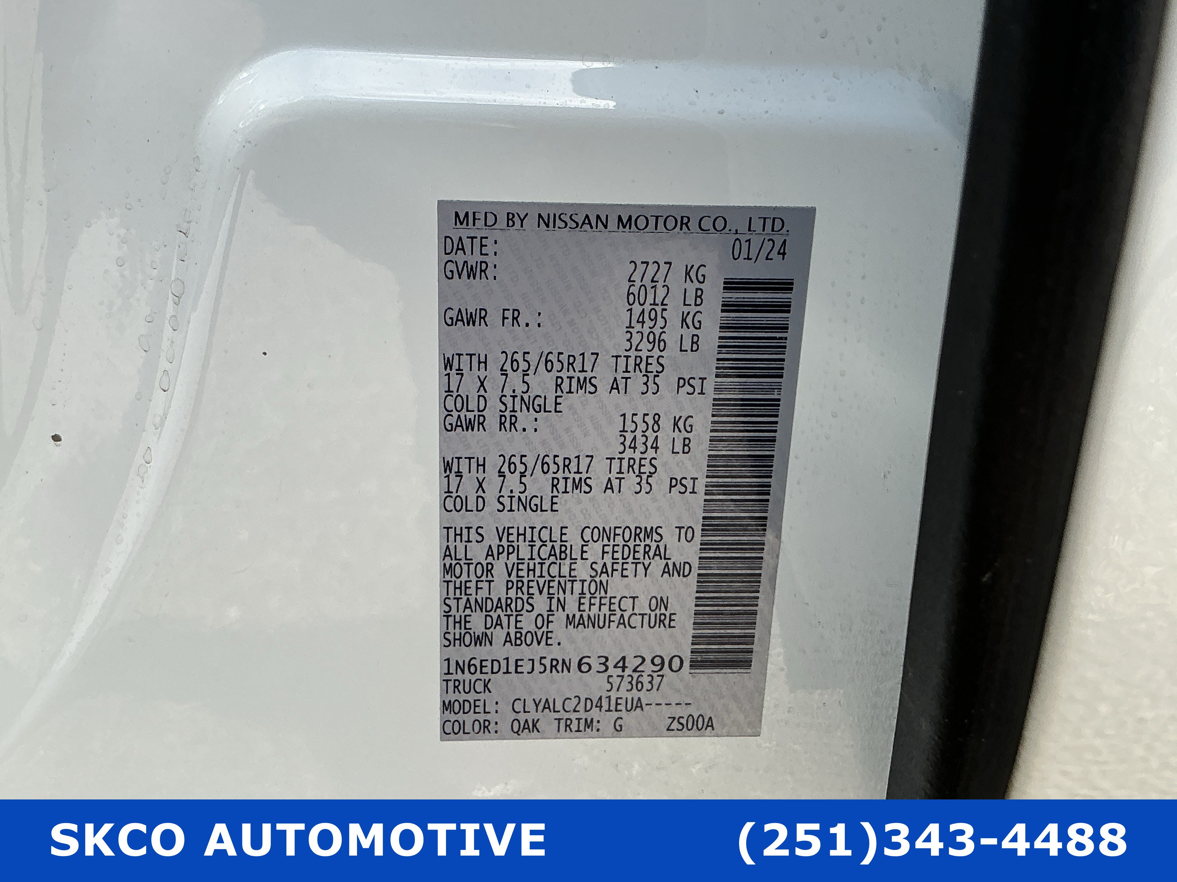 Used 2024 Nissan Frontier SV w/ SV Convenience Package RWD image 28