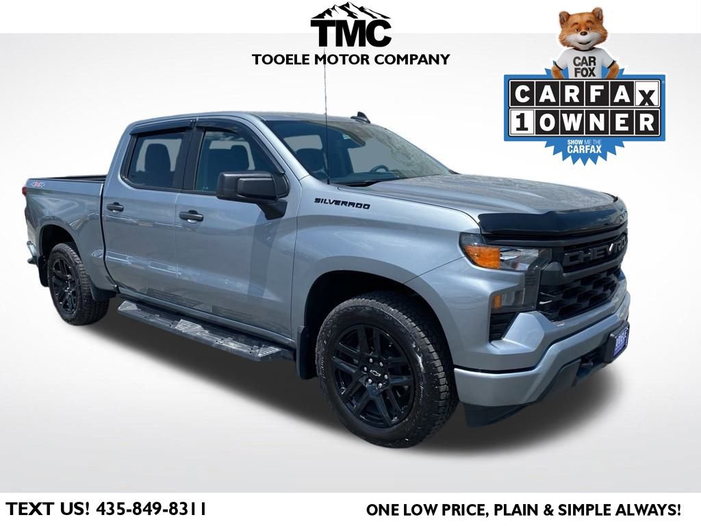 Used 2024 Chevrolet Silverado 1500 Custom w/ LPO, Dark Essentials Package