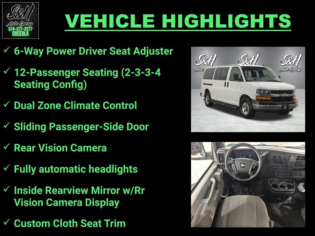 Used 2016 Chevrolet Express 3500 LT w/ LT Preferred Equipment Group image 3