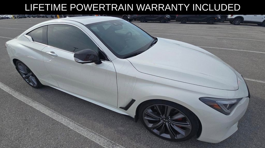 Certified 2022 INFINITI Q60 Red Sport 400 w/ Carbon Fiber Package