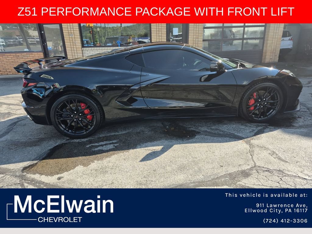 Used 2026 Chevrolet Corvette Stingray Preferred Cpe w/ Z51 Performance Package RWD image 16
