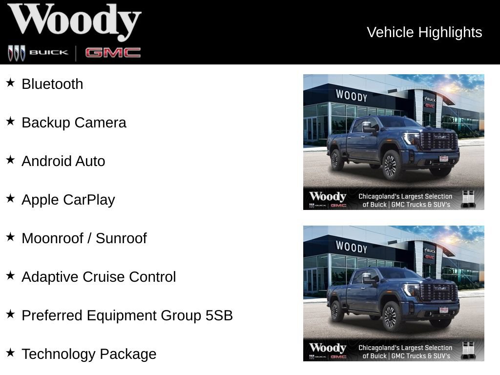 New 2026 GMC Sierra 2500 Denali Ultimate w/ Snow Plow Prep/Camper Package AWD/4WD image 3