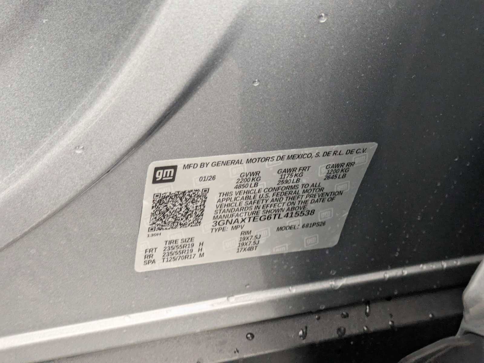 New 2026 Chevrolet Equinox RS image 34