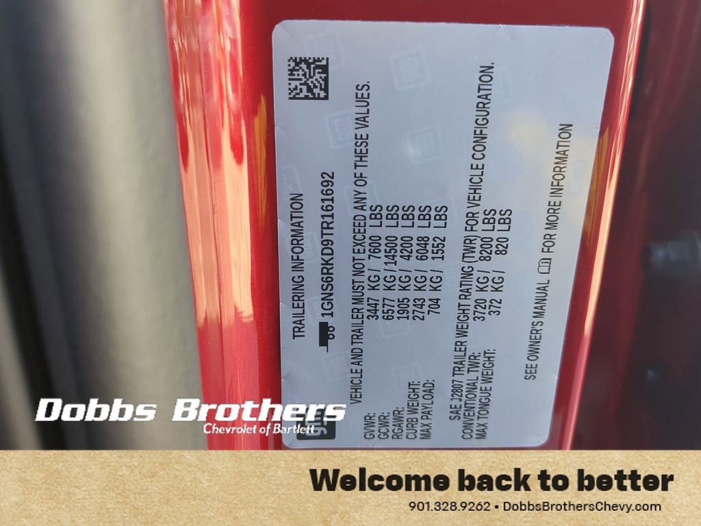 New 2026 Chevrolet Tahoe RST w/ RST Capability Package image 34