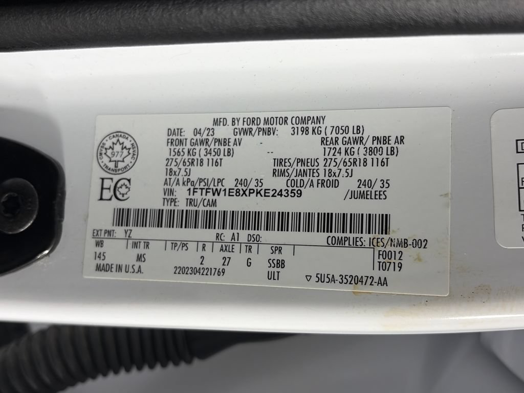 Used 2023 Ford F150 XLT w/ Equipment Group 301A Mid AWD/4WD image 9