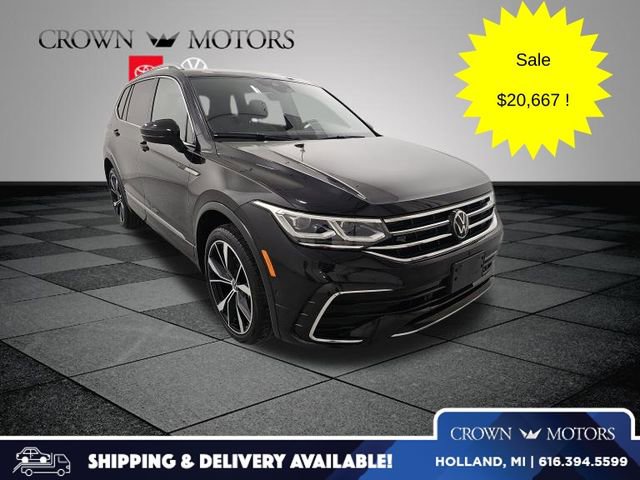 Used 2022 Volkswagen Tiguan SEL R-Line image 1