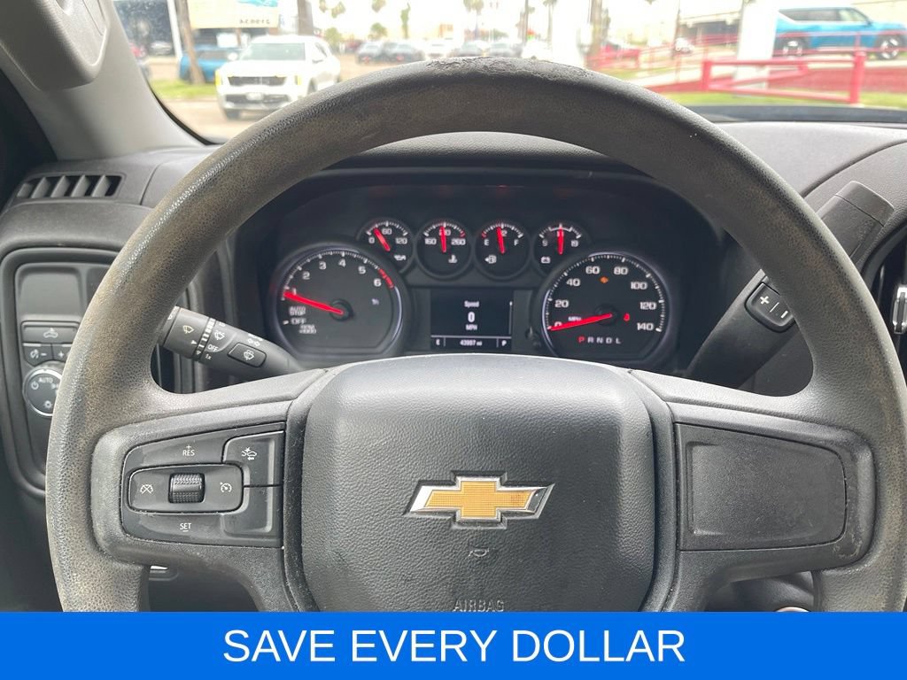Used 2023 Chevrolet Silverado 1500 Custom w/ LPO, Dark Essentials Package RWD image 9