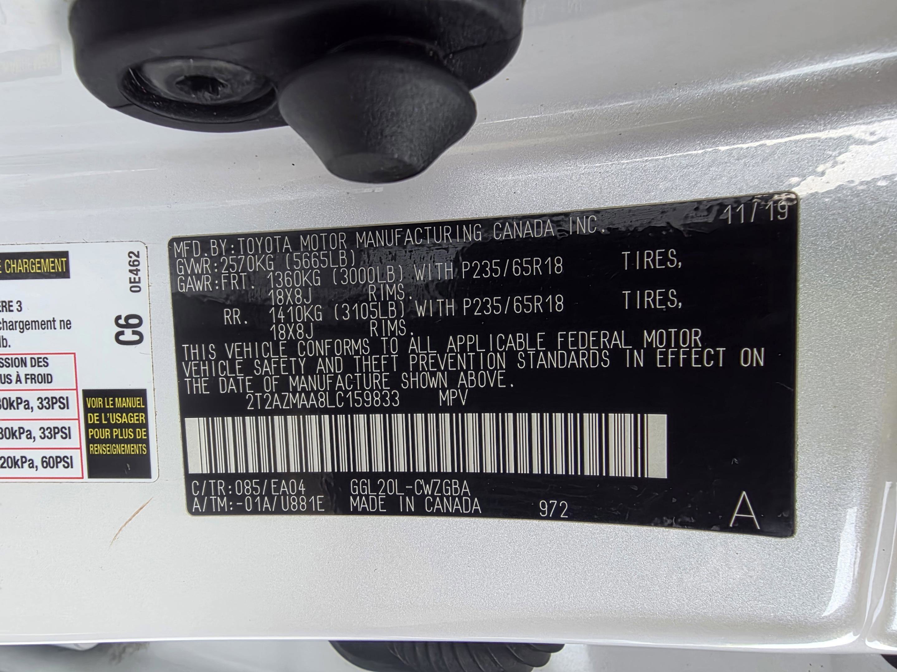 Used 2020 Lexus RX 350 FWD w/ Accessory Package image 13
