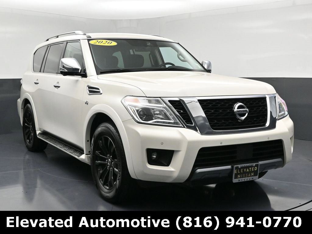 Used 2020 Nissan Armada Platinum w/ Captain's Chairs Package