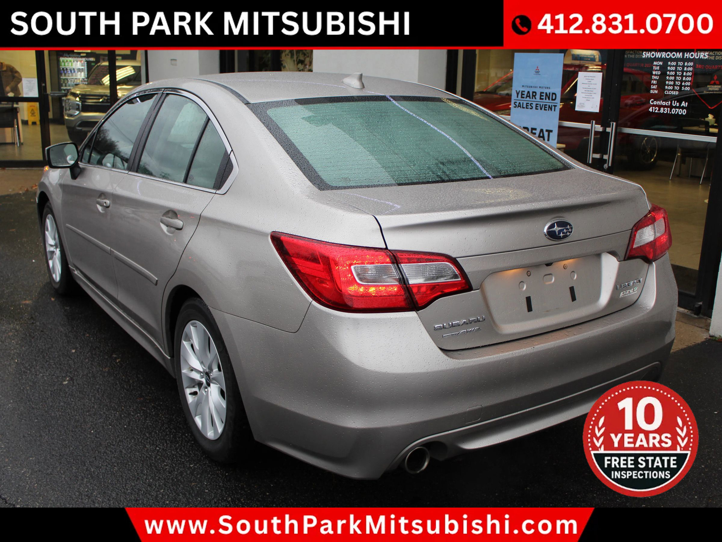 Used 2017 Subaru Legacy 2.5i Premium image 7