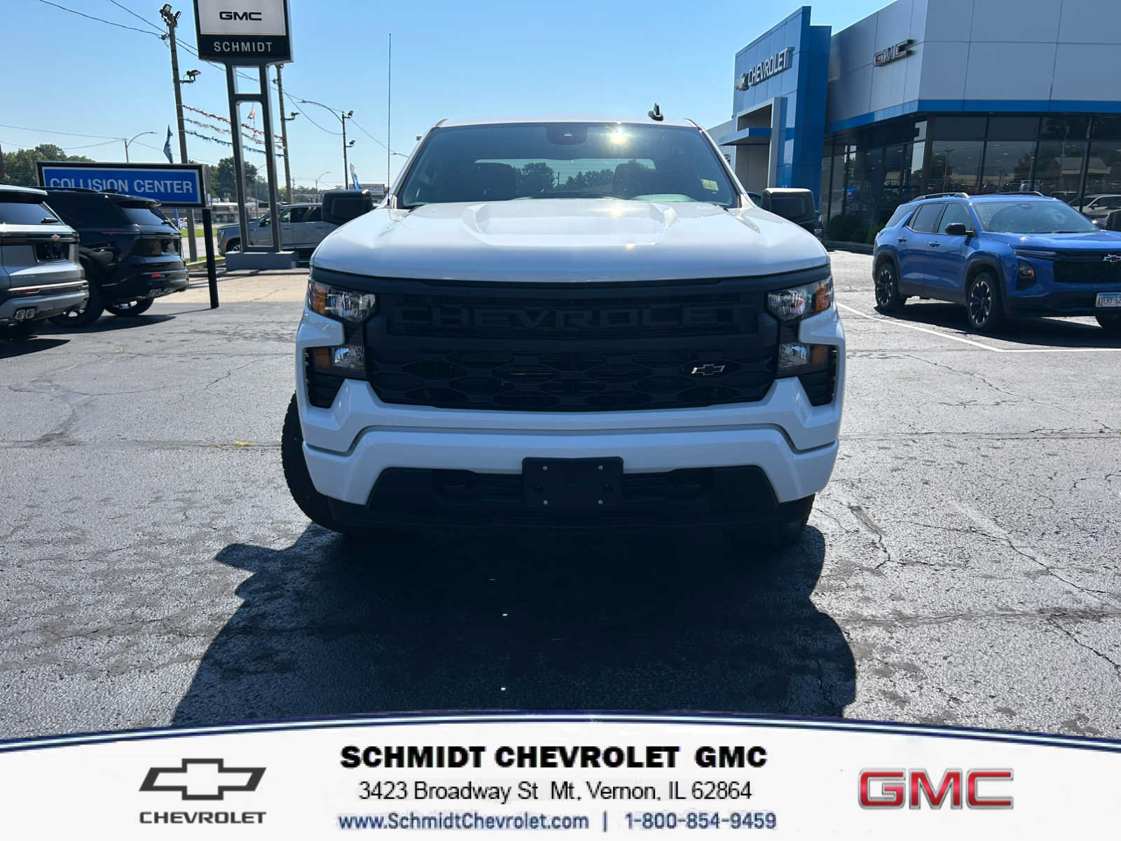 New 2026 Chevrolet Silverado 1500 Custom w/ Turbomax Blackout Package AWD/4WD image 8