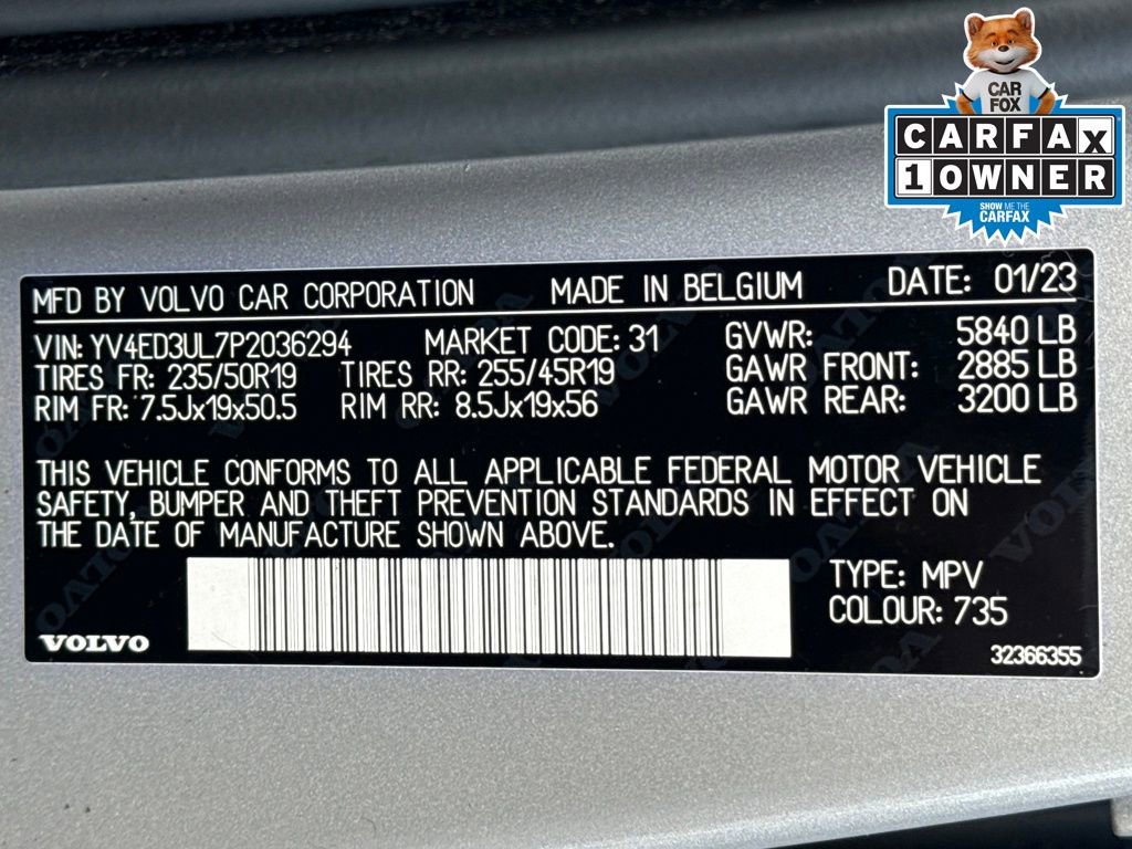 Used 2023 Volvo XC40 Recharge Plus image 32