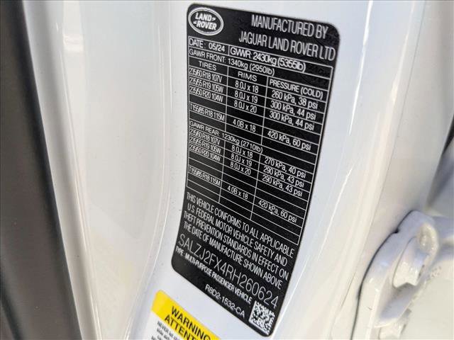 Used 2024 Land Rover Range Rover Evoque S image 28