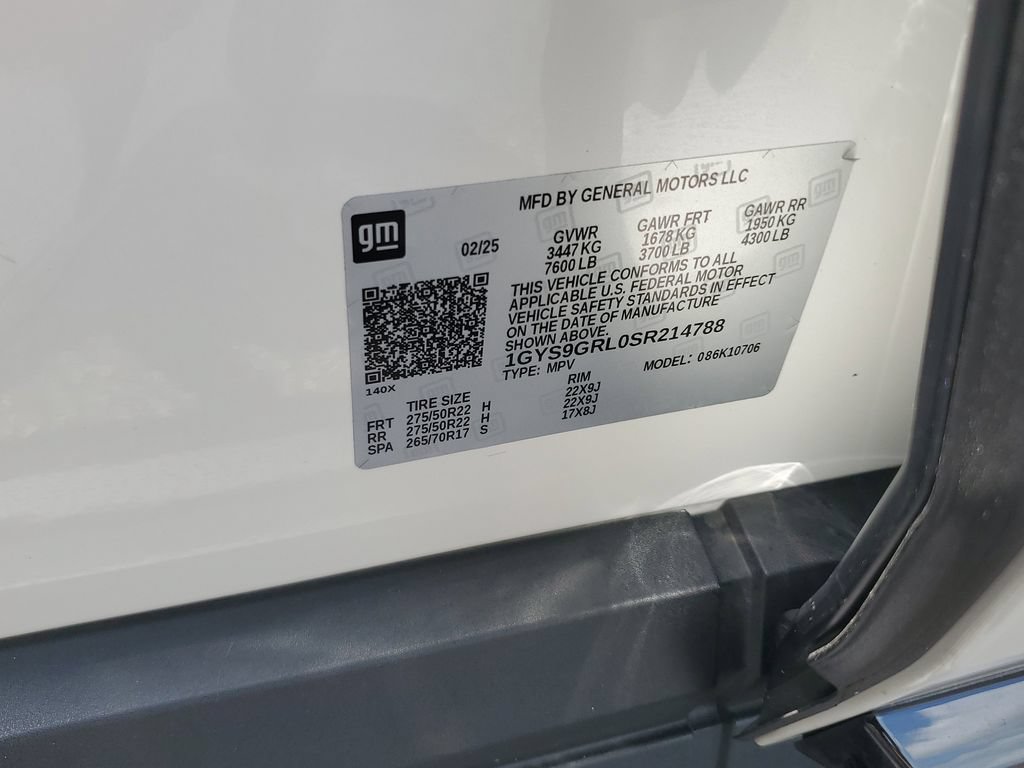 Certified 2025 Cadillac Escalade Sport Platinum AWD/4WD image 32