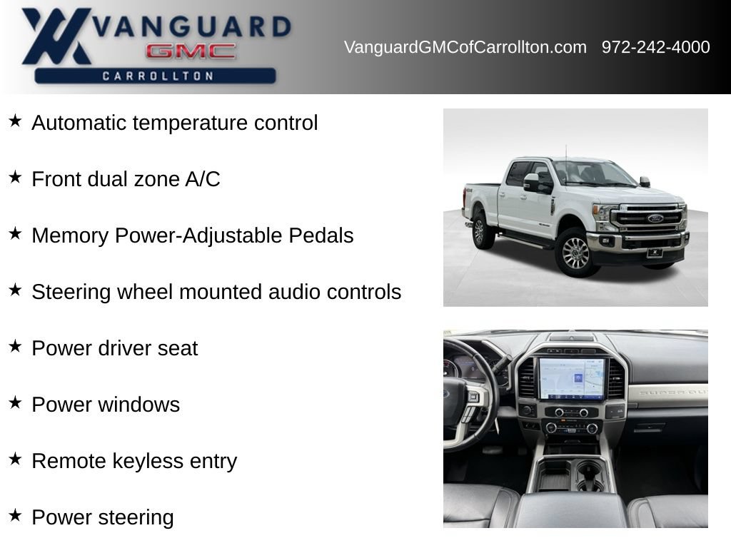 Used 2022 Ford F250 Lariat w/ Lariat Value Package AWD/4WD image 12