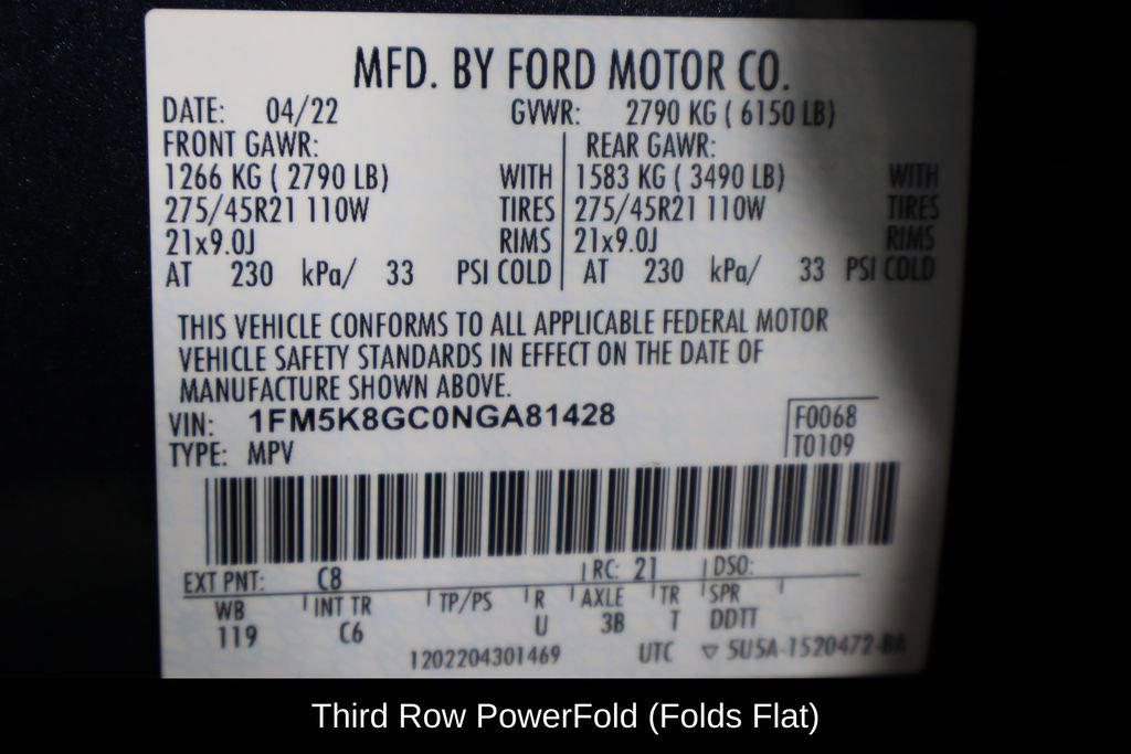 Used 2022 Ford Explorer ST w/ Equipment Group 401A image 39