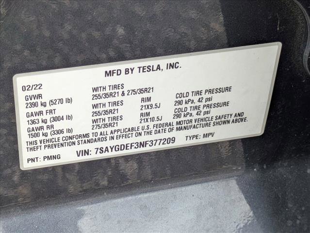 Used 2022 Tesla Model Y Performance image 17