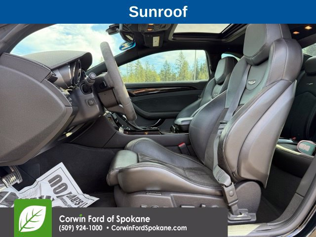Used 2014 Cadillac CTS V w/ Wood Trim Package RWD image 2