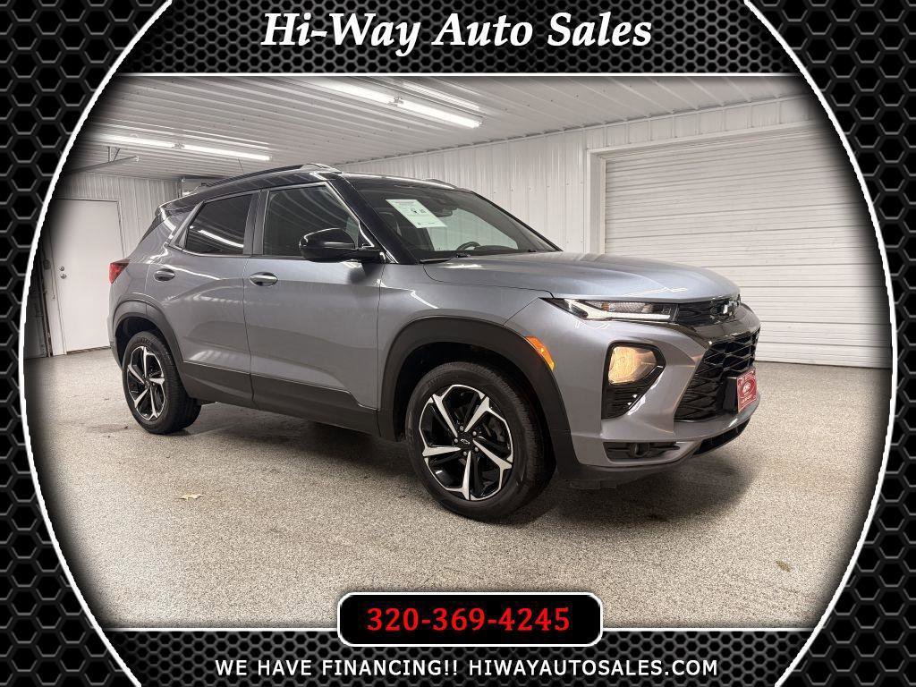 Used 2021 Chevrolet TrailBlazer RS w/ Sun and Liftgate Package AWD/4WD image 1