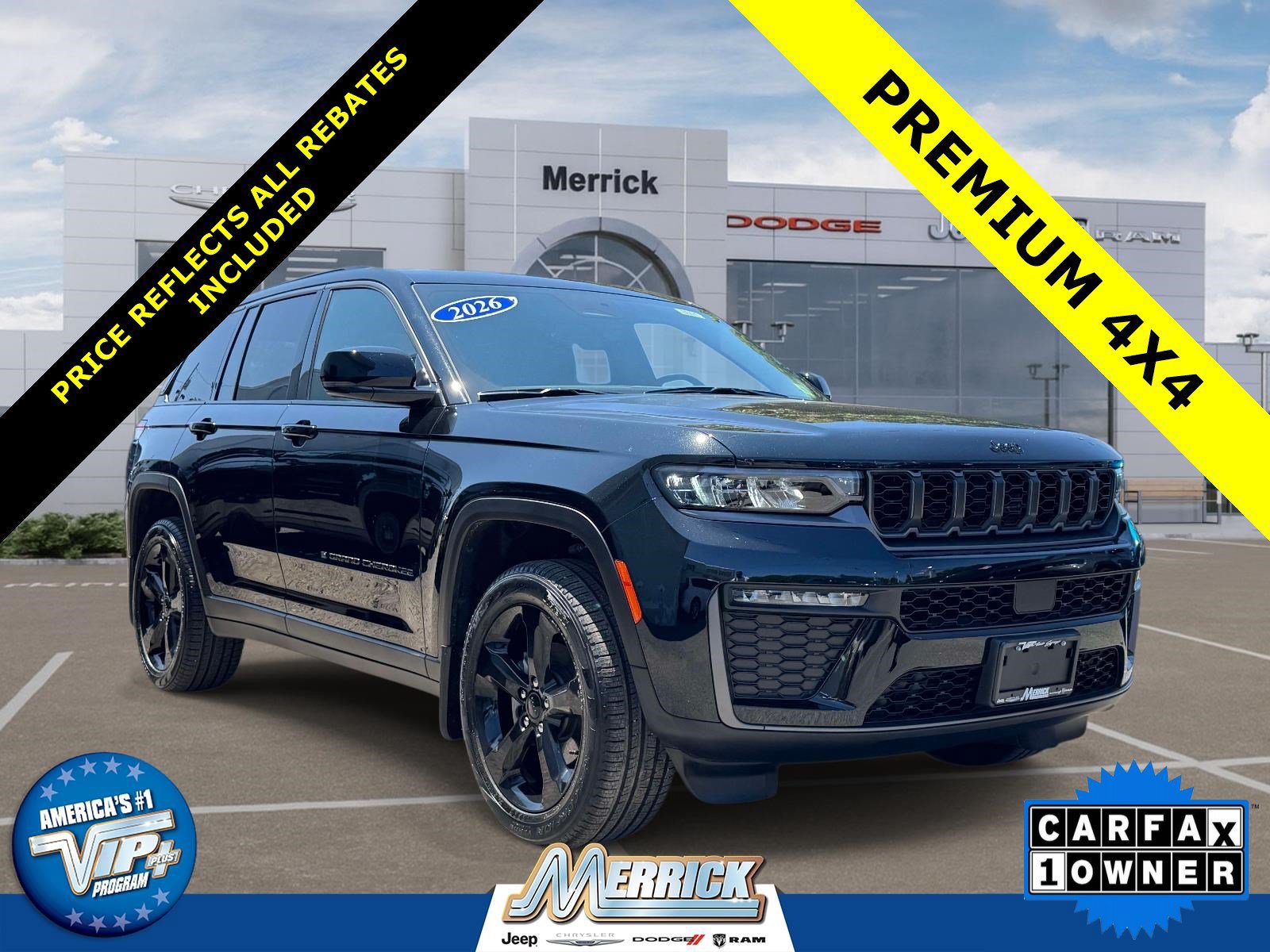 Used 2026 Jeep Grand Cherokee Limited w/ Limited Altitude Package