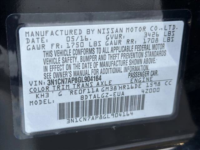 Used 2016 Nissan Versa SL image 27