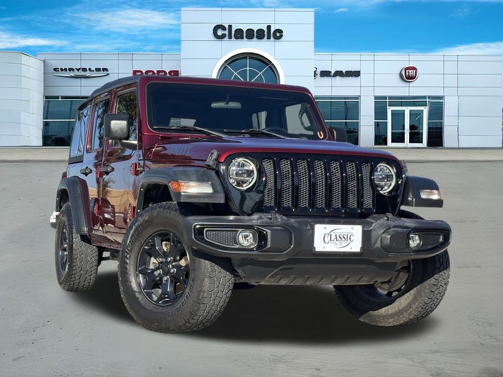 Used 2021 Jeep Wrangler Unlimited Sport image 1
