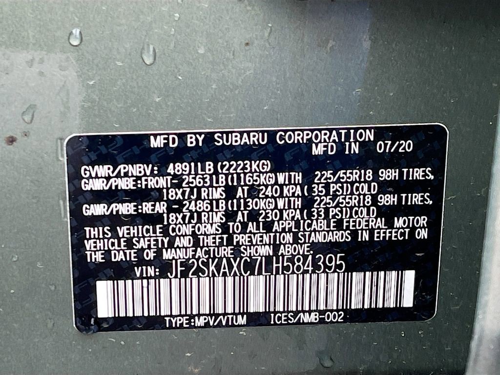 Used 2020 Subaru Forester Touring w/ Popular Package #2 image 34