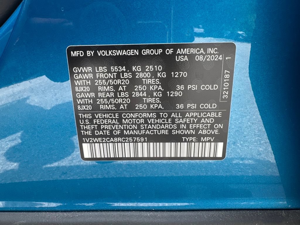 Used 2024 Volkswagen Atlas Cross Sport SE FWD image 14
