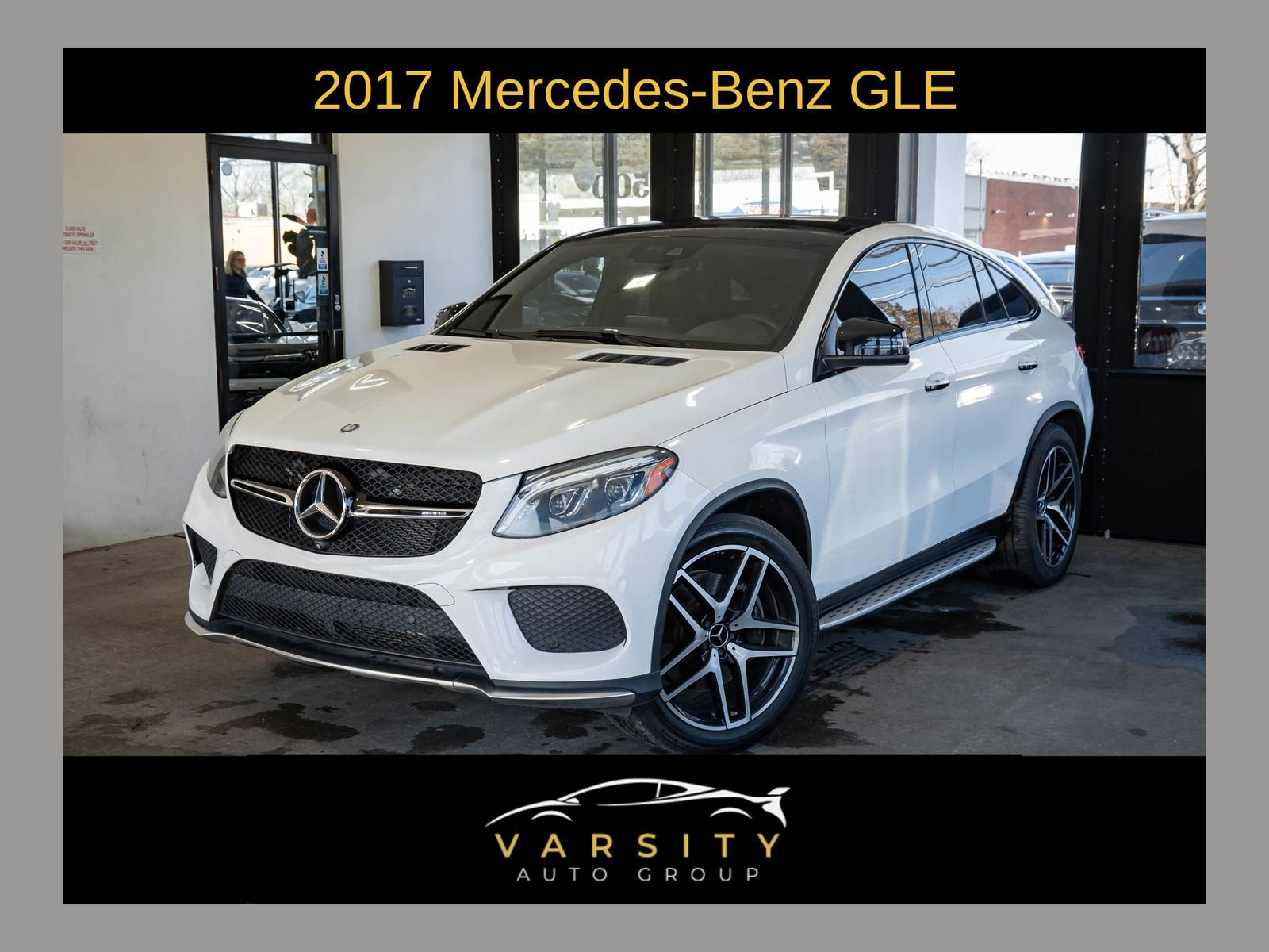 Used 2017 Mercedes-Benz GLE 43 AMG 4MATIC Coupe w/ Parking Assist Package