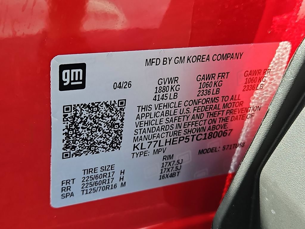Certified 2026 Chevrolet Trax LT w/ LT Convenience Package FWD image 25