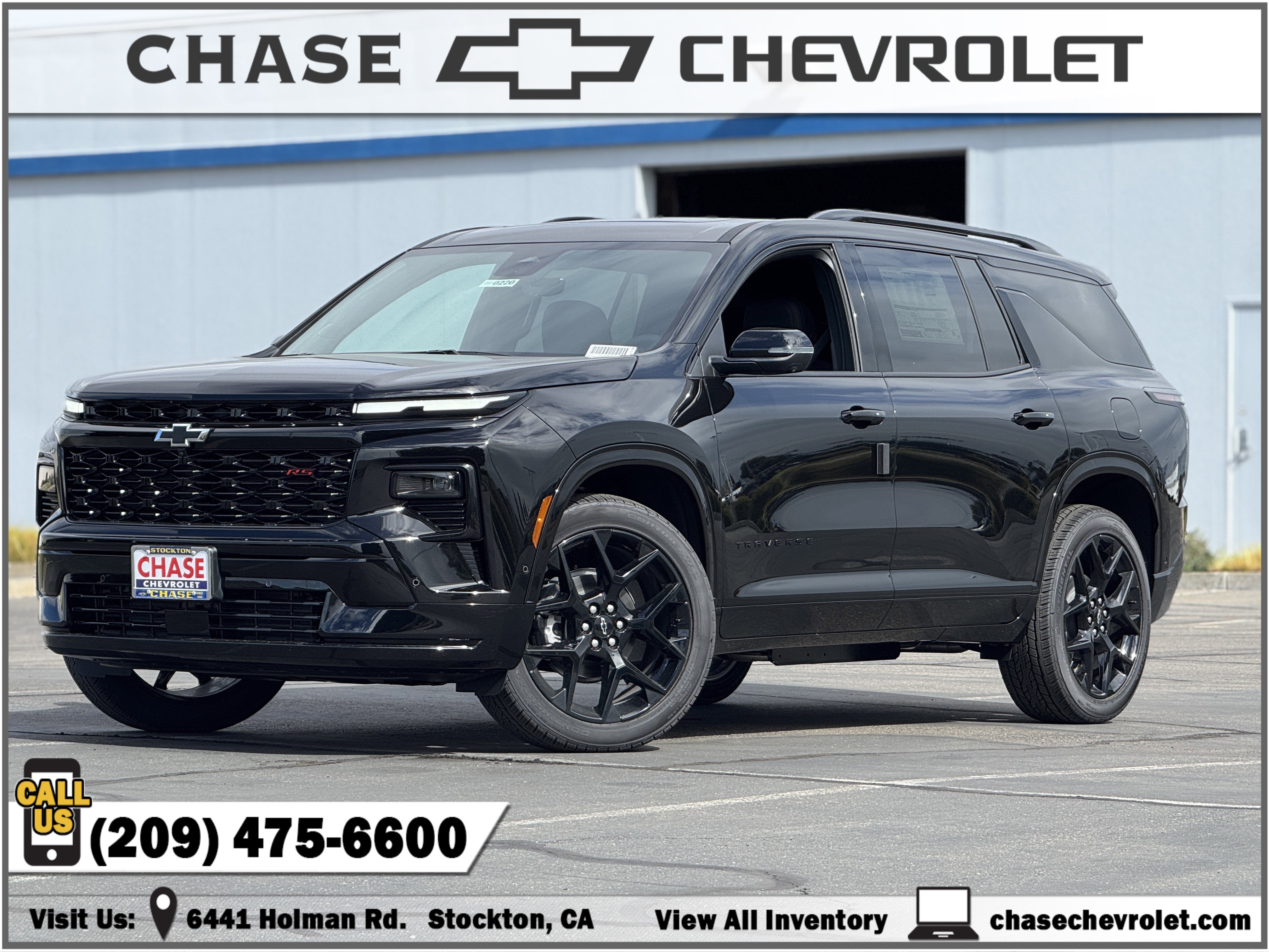 New 2026 Chevrolet Traverse RS w/ LPO, Floor Liner Package