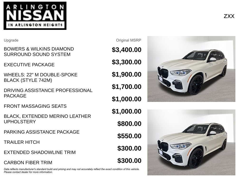 Used 2021 BMW X5 M50i w/ Executive Package image 4