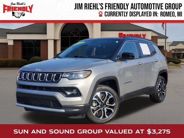 Used 2023 Jeep Compass Limited w/ Sun and Sound Group