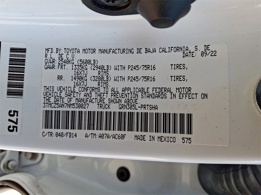 Used 2022 Toyota Tacoma SR image 26