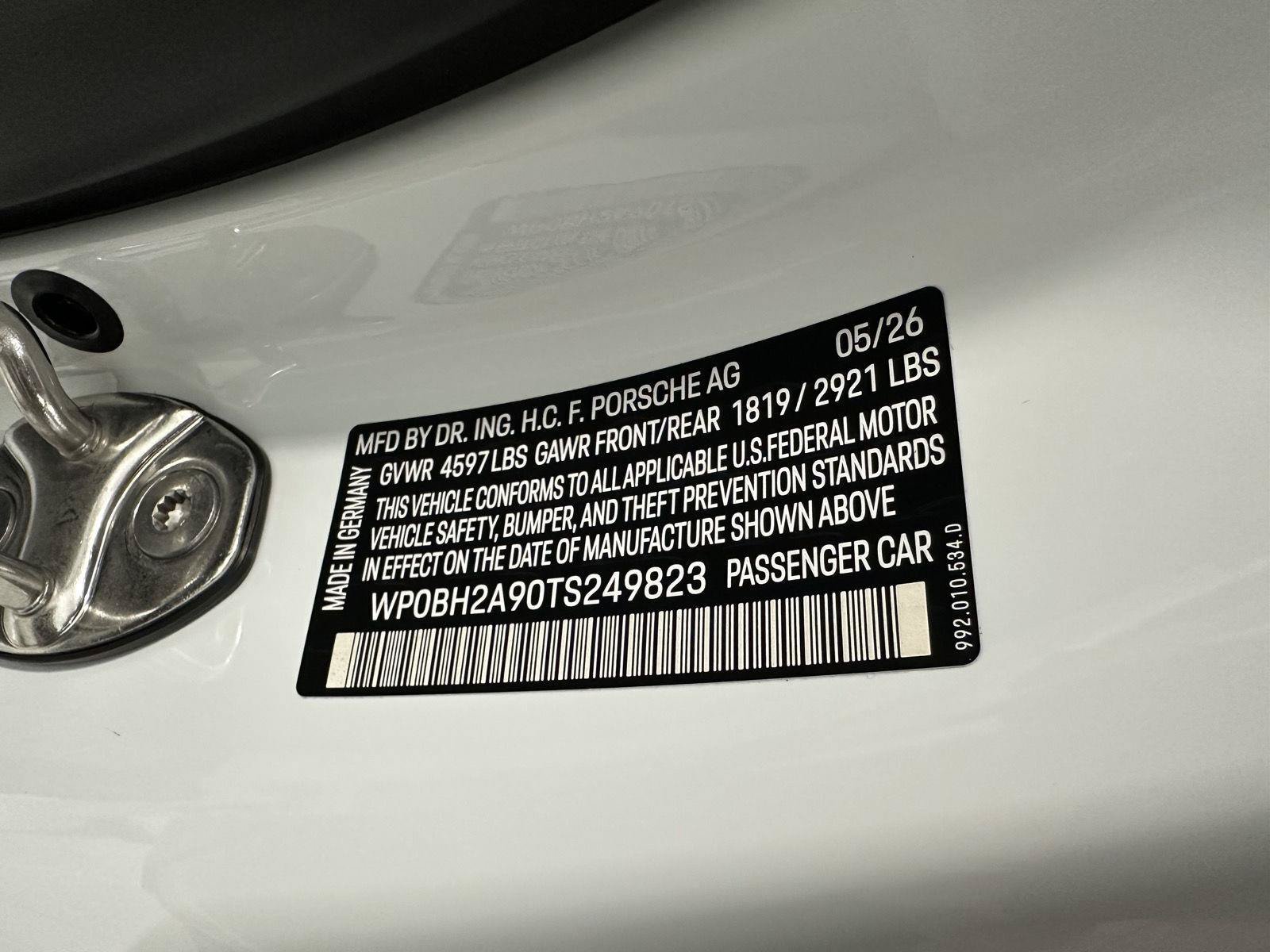 New 2026 Porsche 911 Targa 4S AWD/4WD image 22