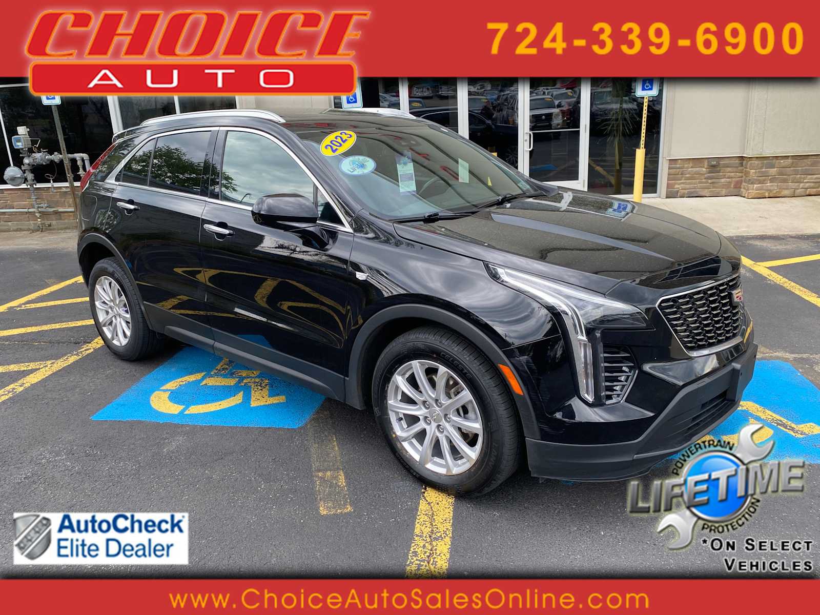 Used 2023 Cadillac XT4 Luxury w/ Cold Weather Package FWD image 1