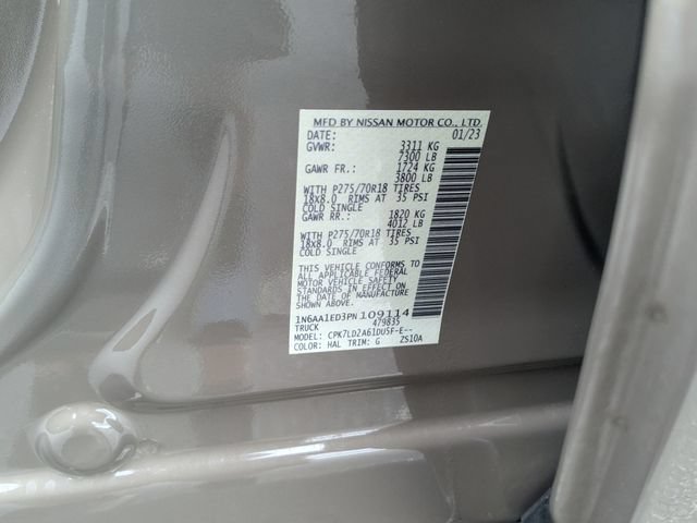 Used 2023 Nissan Titan PRO-4X w/ Pro-4x Convenience Package AWD/4WD image 30