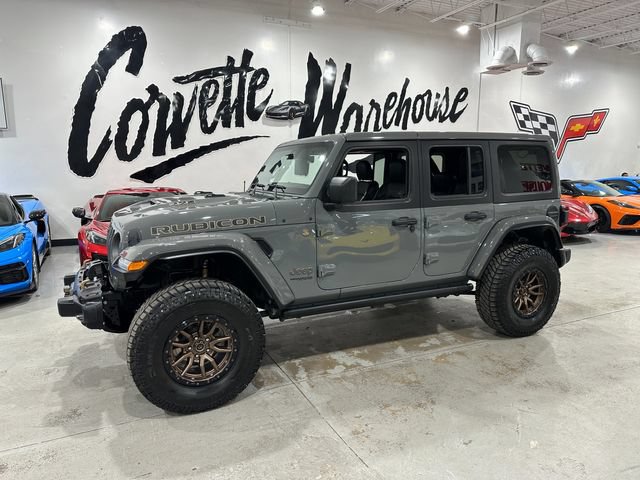 Used 2022 Jeep Wrangler Unlimited Rubicon w/ Trailer Tow Package AWD/4WD image 1