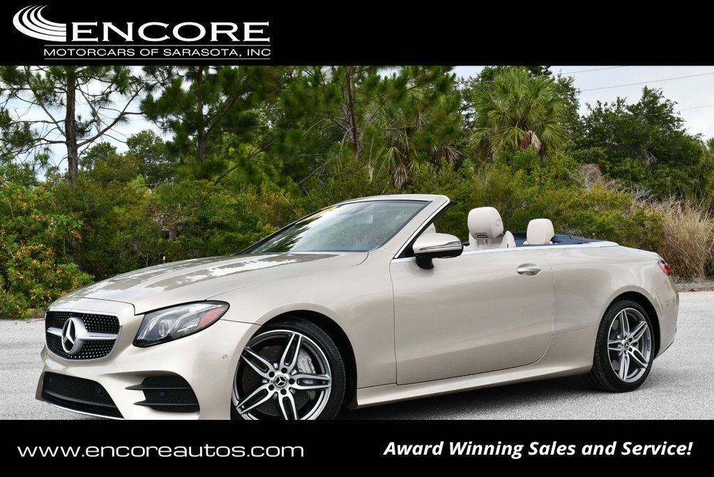 Used 2019 Mercedes-Benz E 450 Cabriolet w/ Premium 1 Package image 1
