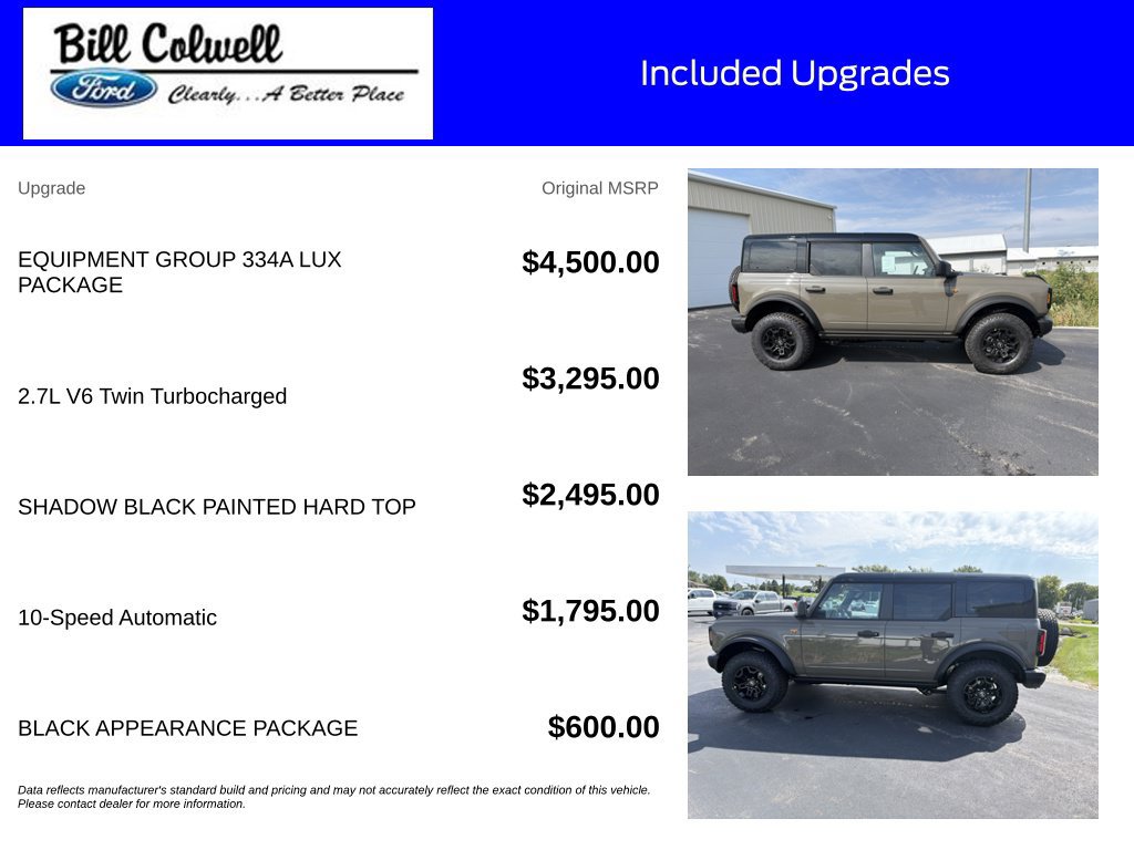New 2026 Ford Bronco Badlands AWD/4WD image 14