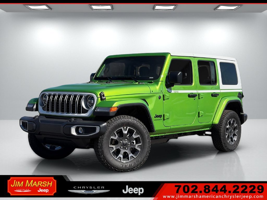 New 2026 Jeep Wrangler Unlimited Sahara w/ Whitecap Package