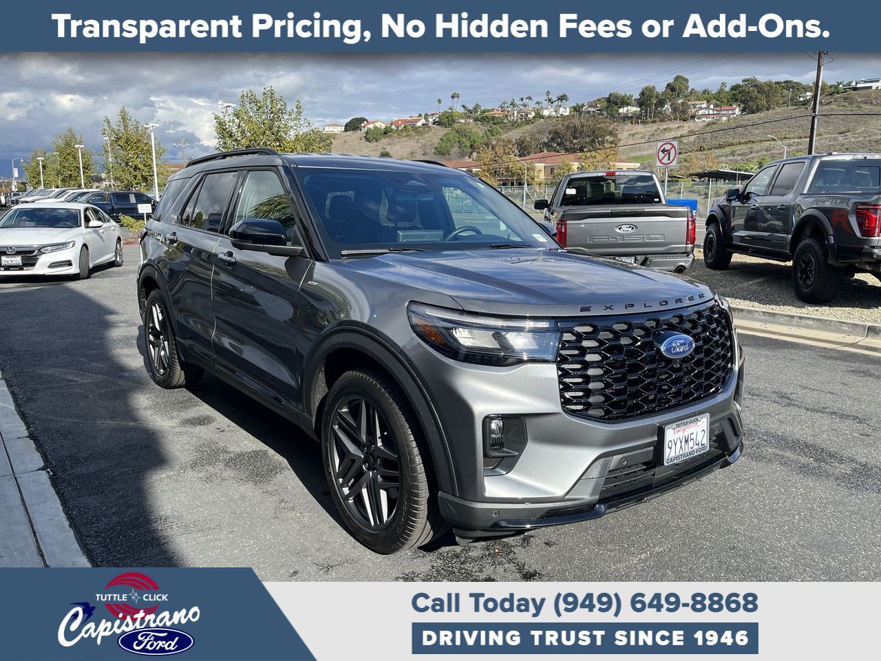Used 2026 Ford Explorer ST-Line w/ ST-Line Street Pack RWD image 9